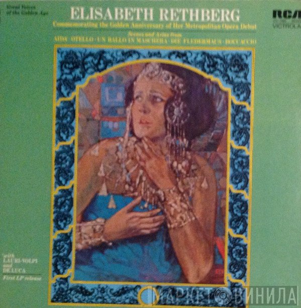 Elisabeth Rethberg - Scenes And Arias