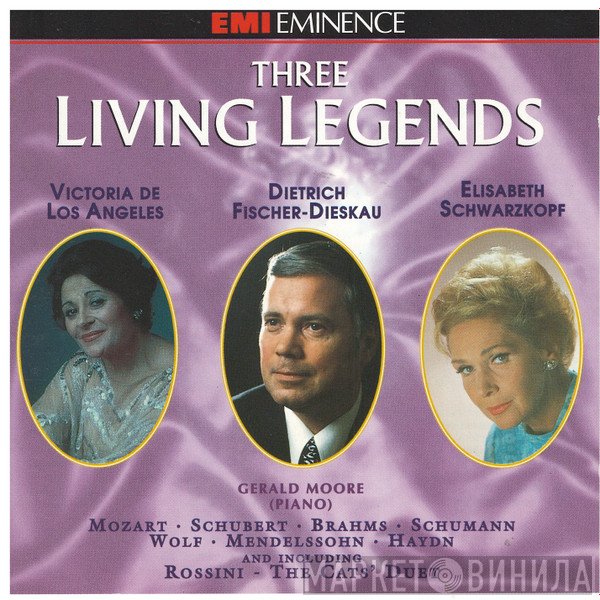 Elisabeth Schwarzkopf, Dietrich Fischer-Dieskau, Gerald Moore, Victoria De Los Angeles - Three Living Legends