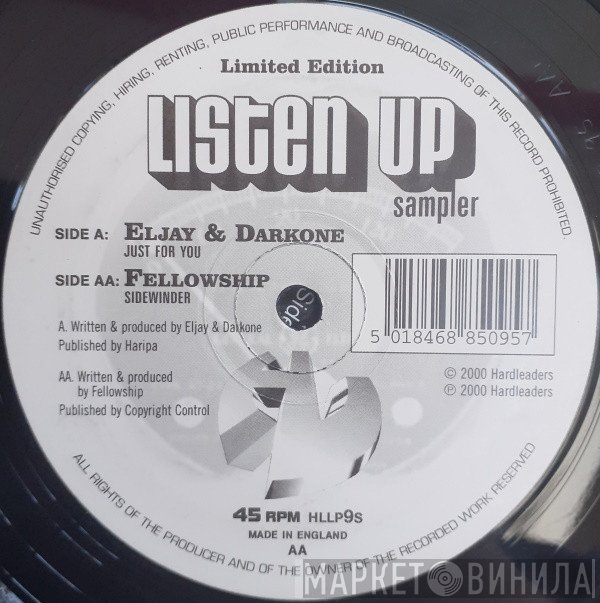 Eljay, Darkone, Fellowship - Listen Up (Sampler)