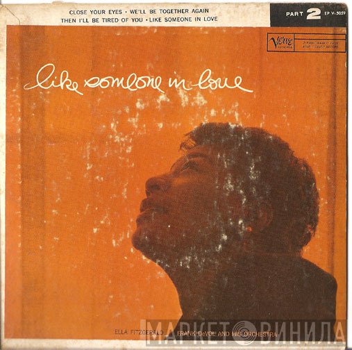 Ella Fitzgerald / Frank De Vol And His Orchestra  - Like Someone In Love, Part 2