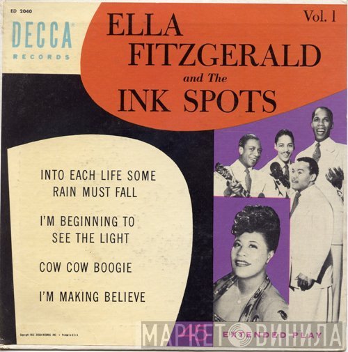Ella Fitzgerald And The Ink Spots  - Vol. 1