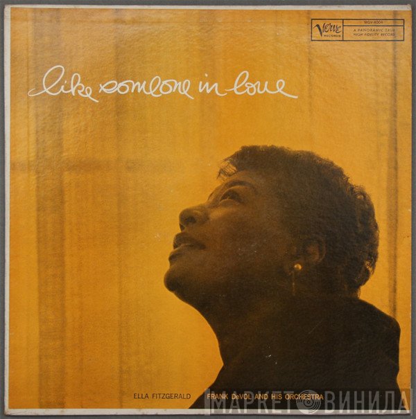 Ella Fitzgerald, Frank De Vol And His Orchestra  - Like Someone In Love