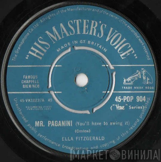 Ella Fitzgerald - Mr. Paganini