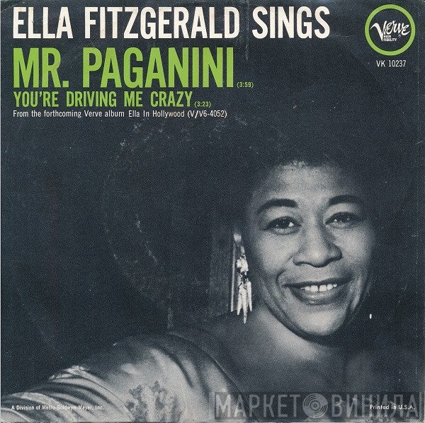 Ella Fitzgerald  - Mr. Paganini