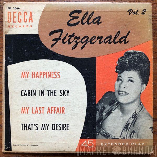 Ella Fitzgerald  - Vol. 2