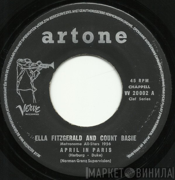 Ella Fitzgerald With Count Basie & Joe Williams  - April In Paris