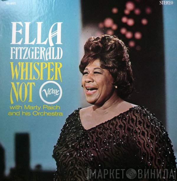 Ella Fitzgerald With Marty Paich Orchestra  - Whisper Not
