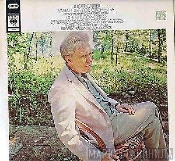 Elliott Carter  - Variations For Orchestra / Double Concerto