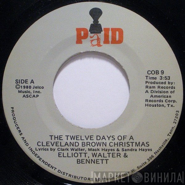 Elliott, Walter & Bennett - The Twelve Days Of A Cleveland Brown Christmas