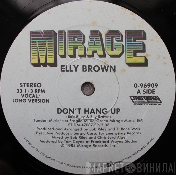 Elly Brown - Don't Hang Up