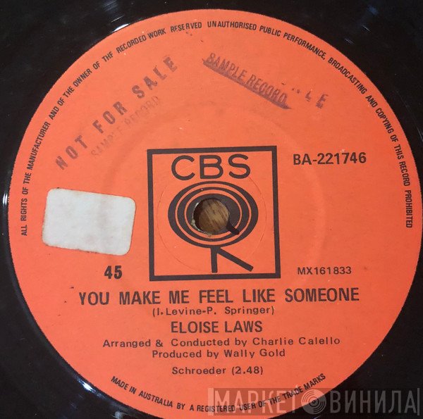 Eloise Laws - You Make Me Feel Like Someone