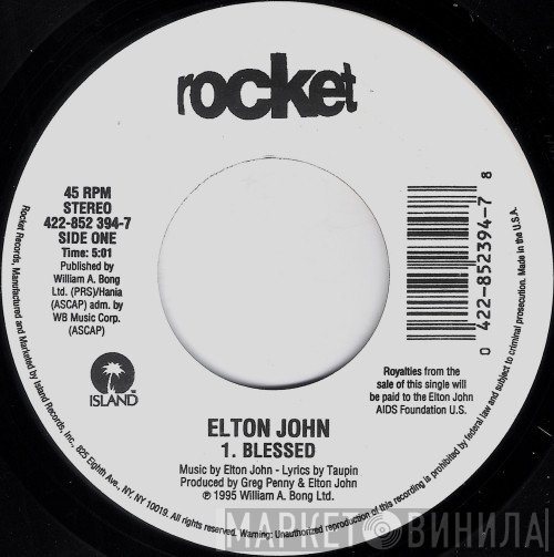 Elton John  - Blessed