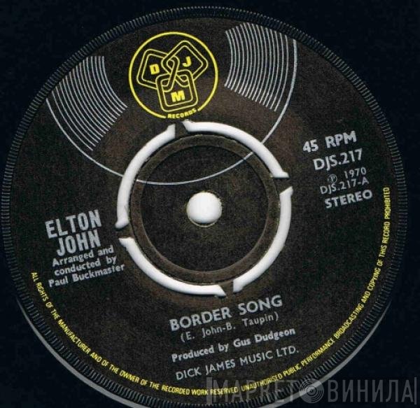 Elton John  - Border Song