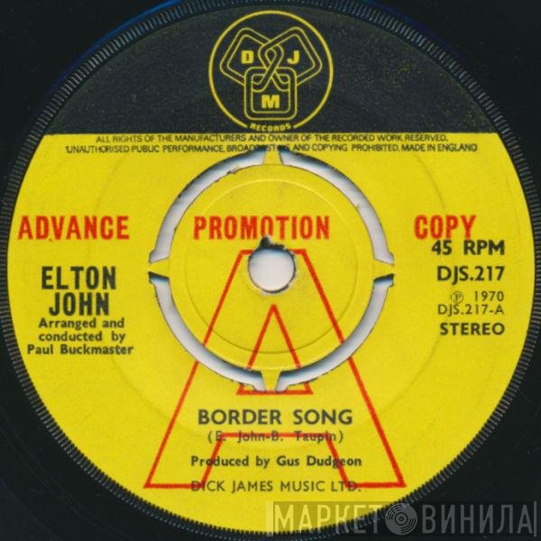 Elton John - Border Song