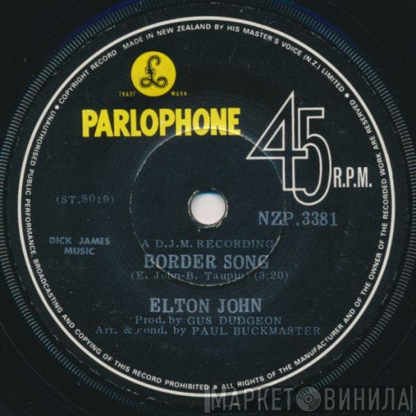 Elton John  - Border Song