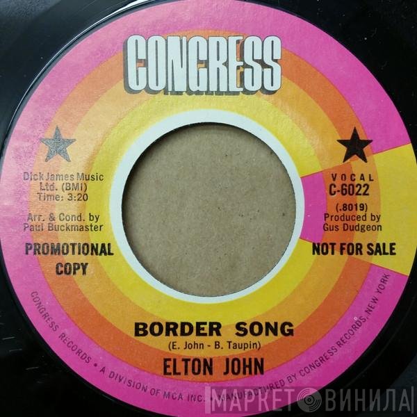 Elton John  - Border Song