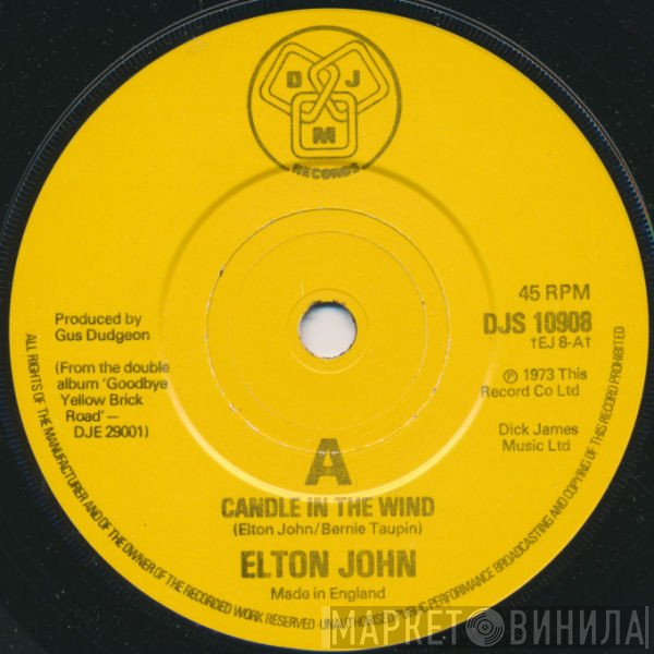 Elton John - Candle In The Wind / I Feel Like A Bullet
