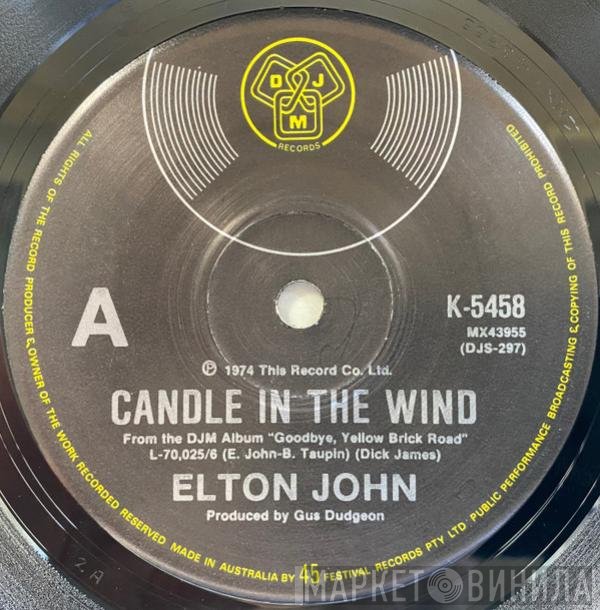 Elton John  - Candle In The Wind