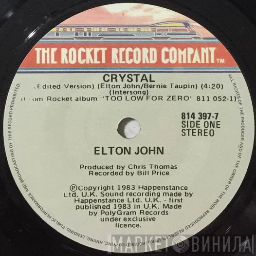 Elton John  - Crystal