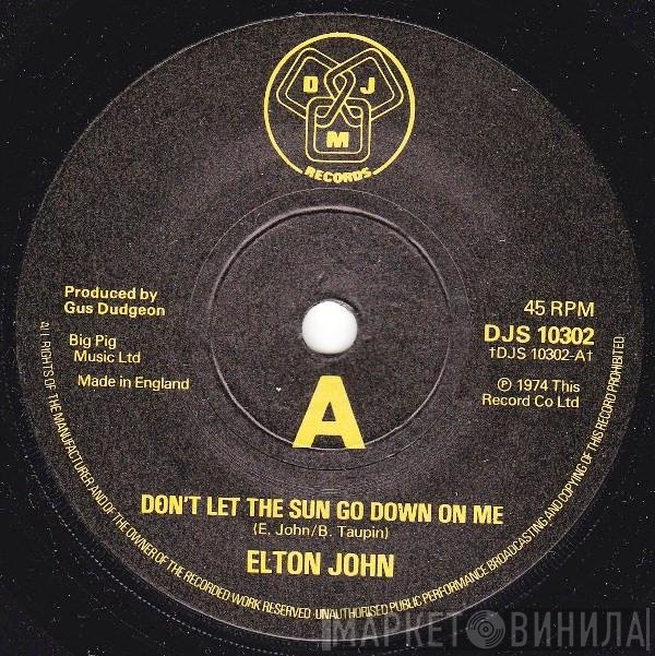 Elton John - Don't Let The Sun Go Down On Me