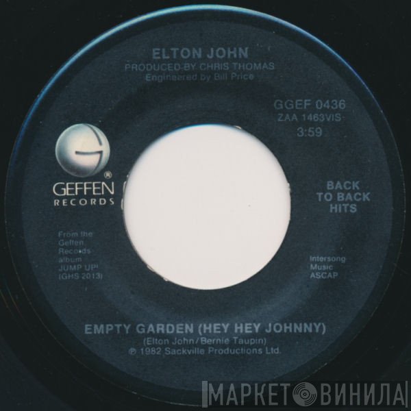 Elton John - Empty Garden (Hey Hey Johnny) / Blue Eyes