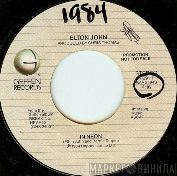 Elton John - In Neon