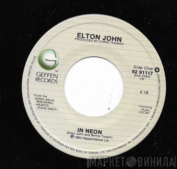 Elton John  - In Neon