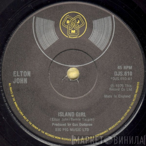 Elton John - Island Girl