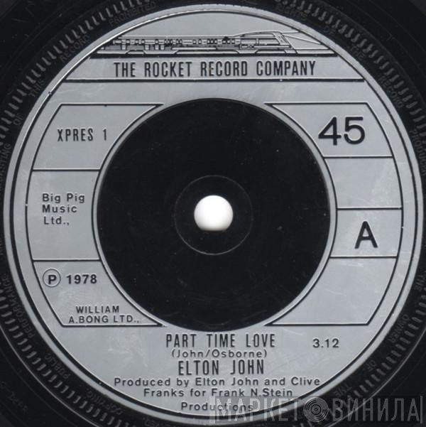 Elton John - Part Time Love