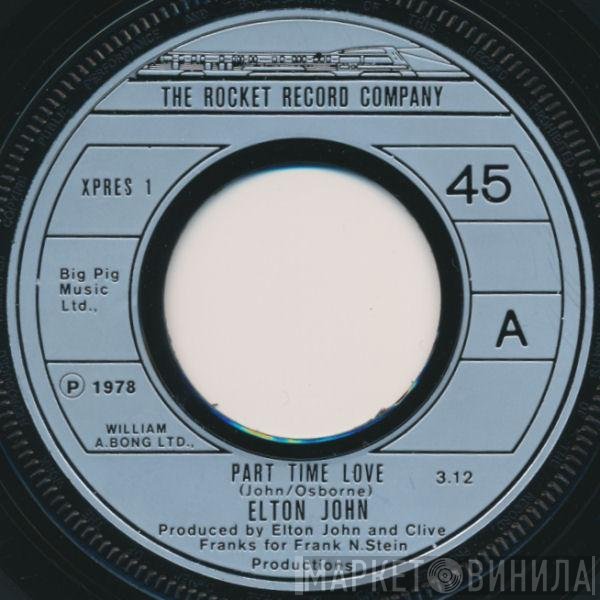 Elton John - Part Time Love