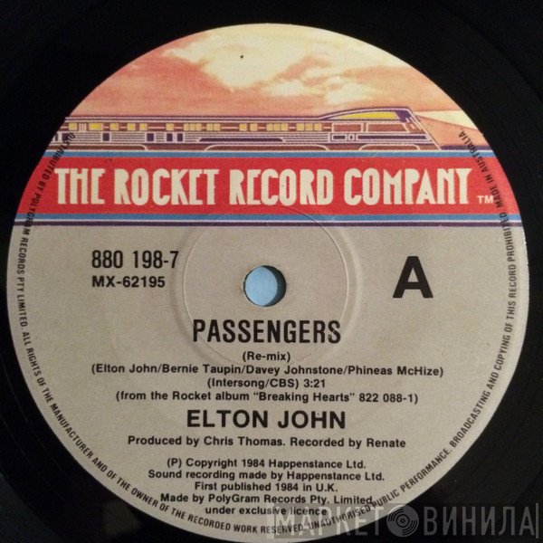 Elton John  - Passengers