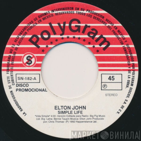 Elton John  - Simple Life