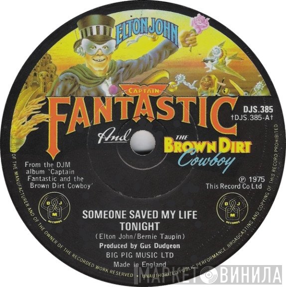Elton John - Someone Saved My Life Tonight