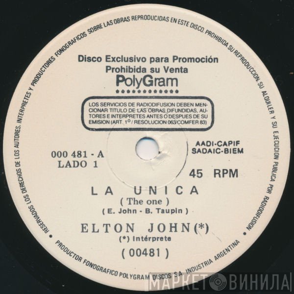 Elton John  - The One