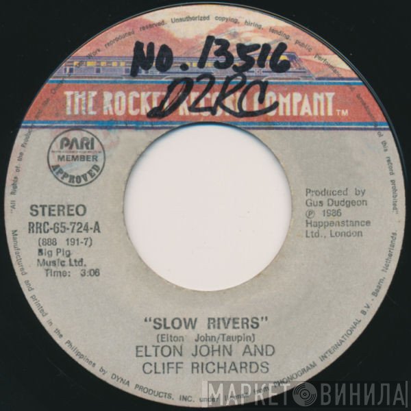 Elton John and Cliff Richard  - Slow Rivers