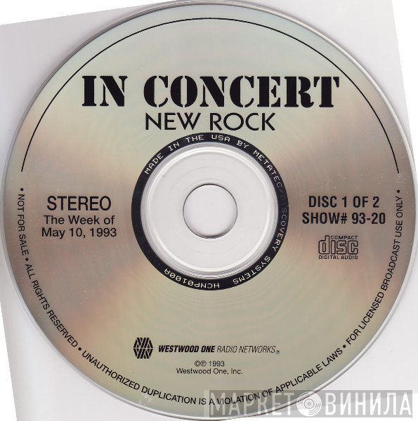 Elvis Costello & The Attractions / Blind Melon  - In Concert: New Rock