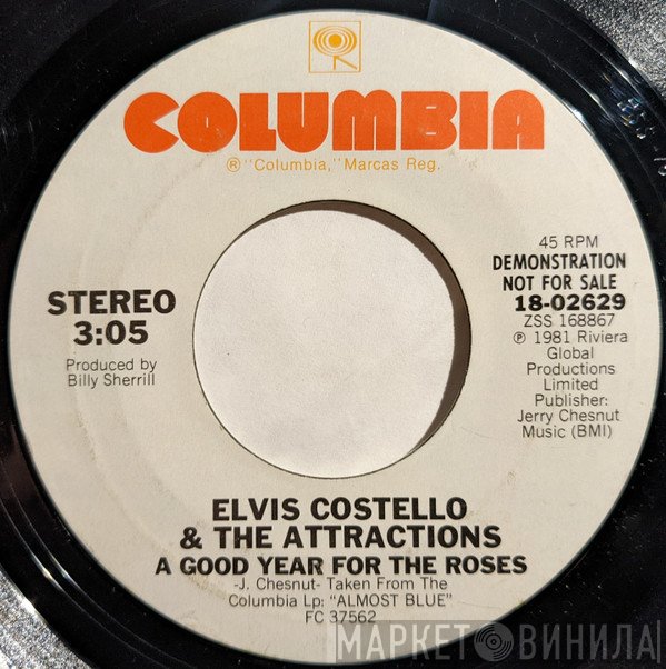 Elvis Costello & The Attractions  - A Good Year For The Roses