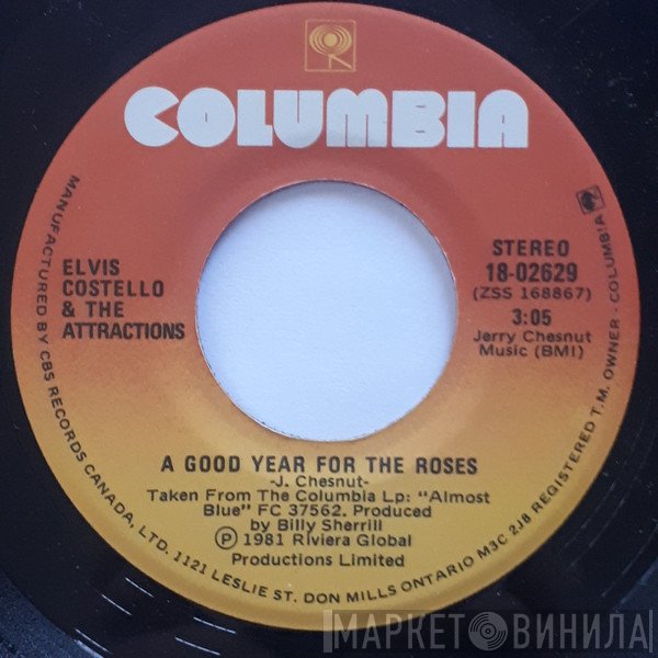 Elvis Costello & The Attractions  - A Good Year For The Roses