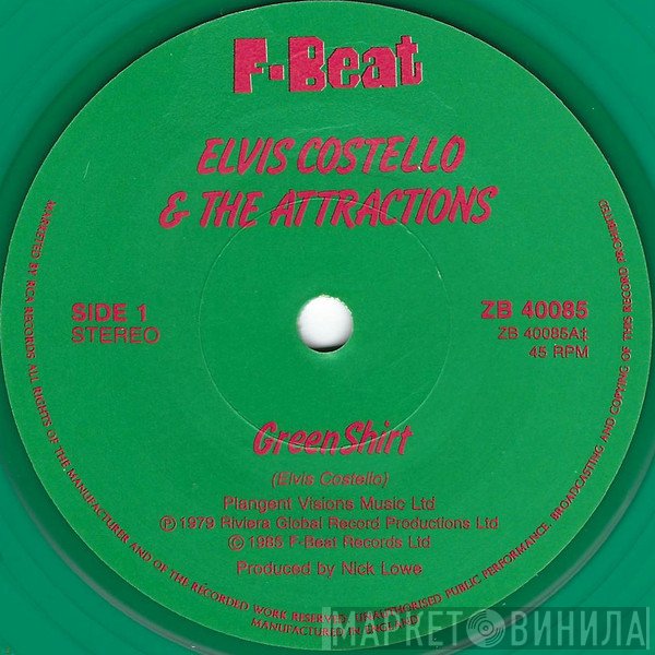 Elvis Costello & The Attractions - Green Shirt