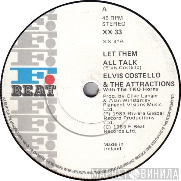 Elvis Costello & The Attractions With TKO Horns  - Let Them All Talk