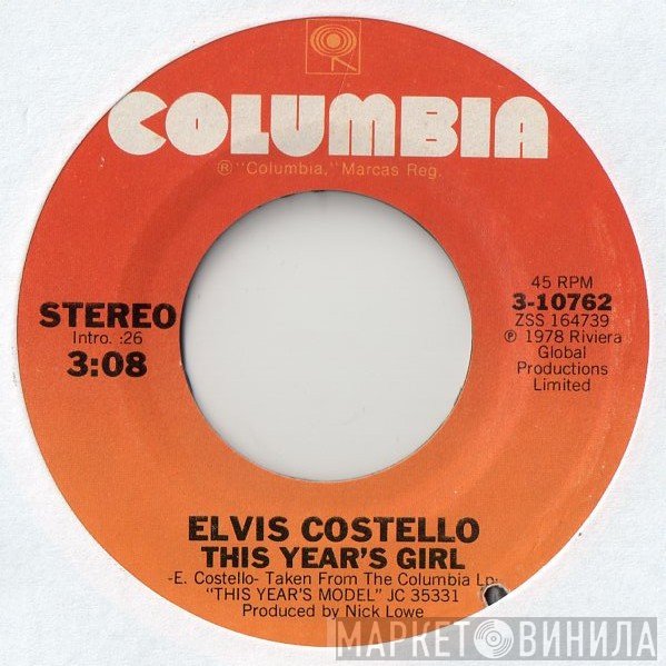 Elvis Costello - This Year's Girl