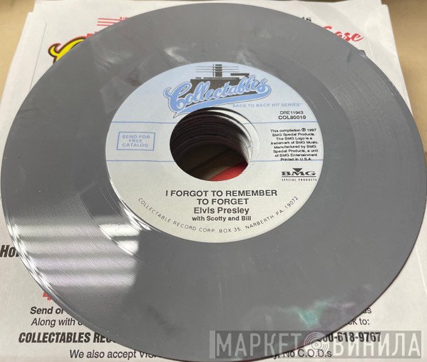 Elvis Presley, Scotty Moore, Bill Black  - I Forgot To Remember To Forget / Mystery Train