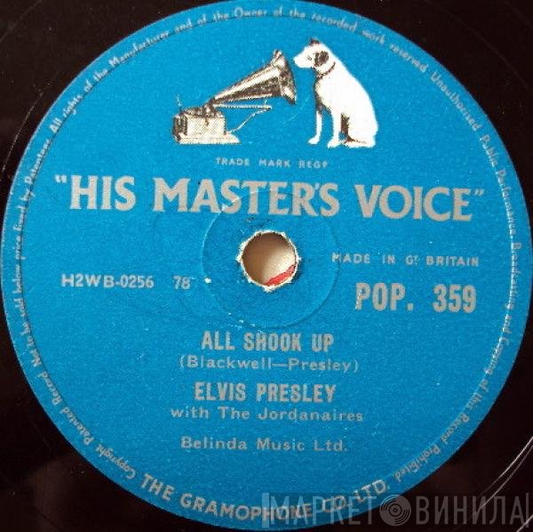 Elvis Presley, The Jordanaires - All Shook Up / That's When Your Heartaches Begin