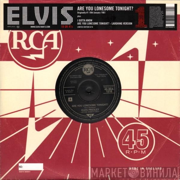 Elvis Presley - Are You Lonesome Tonight?