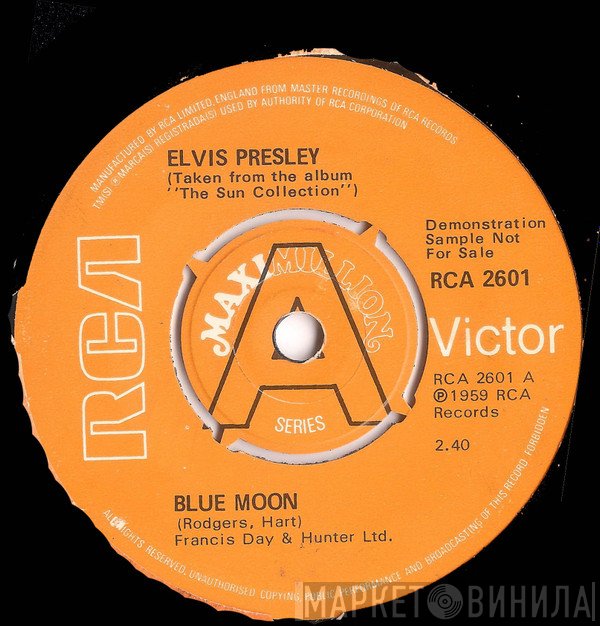 Elvis Presley - Blue Moon / You're A Heartbreaker / I'm Left You're Right She's Gone