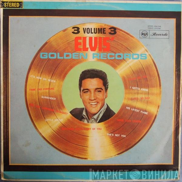 Elvis Presley  - Elvis' Golden Records, Vol. 3
