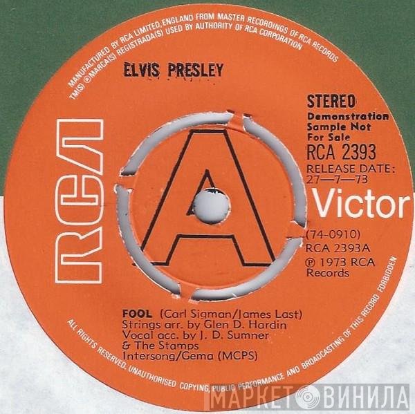 Elvis Presley  - Fool