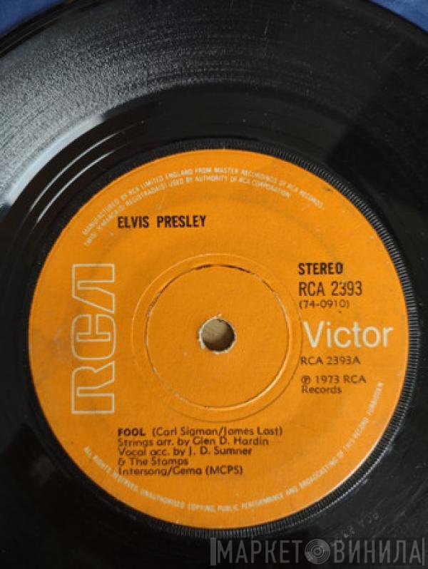 Elvis Presley  - Fool