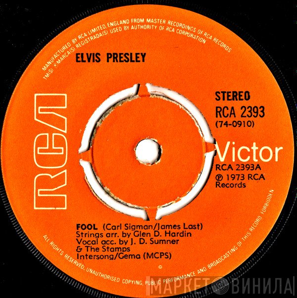 Elvis Presley - Fool