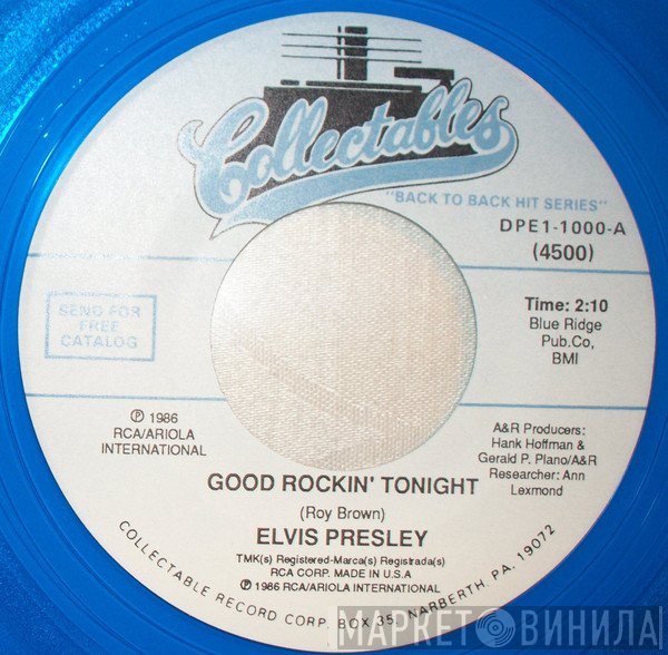 Elvis Presley - Good Rockin' Tonight / I Don't Care If The Sun Don't Shine